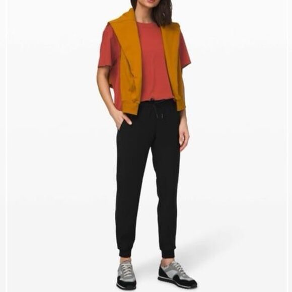 Lululemon All Yours Boyfriend Tee T-Shirt Top - Magma Red - Size XL XXL - Picture 11 of 11